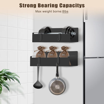Magnetic Stanley Cup Holder for Fridge, Tumbler Organizer Strong Fridge & Metal Surface Water Bottle Organizer for Kitchen, Stanley Cup Accessories, 2 Pack