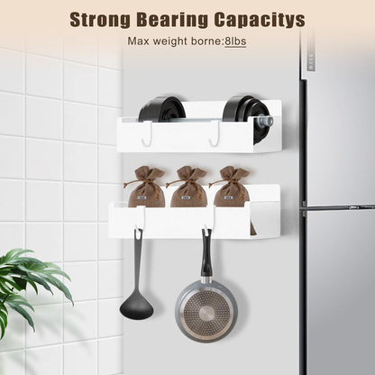 Magnetic Stanley Cup Holder for Fridge, Tumbler Organizer Strong Fridge & Metal Surface Water Bottle Organizer for Kitchen, Stanley Cup Accessories, 2 Pack