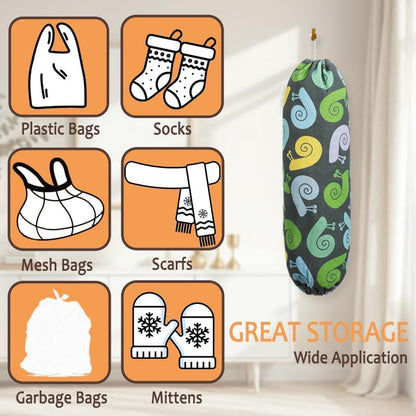 TOGETRUE Plastic Bag Holder, Cute Grocery Bag Holder for Plastic Bags, Wall Mount Bags Dispenser for Home Kitchen Decor (Cat)