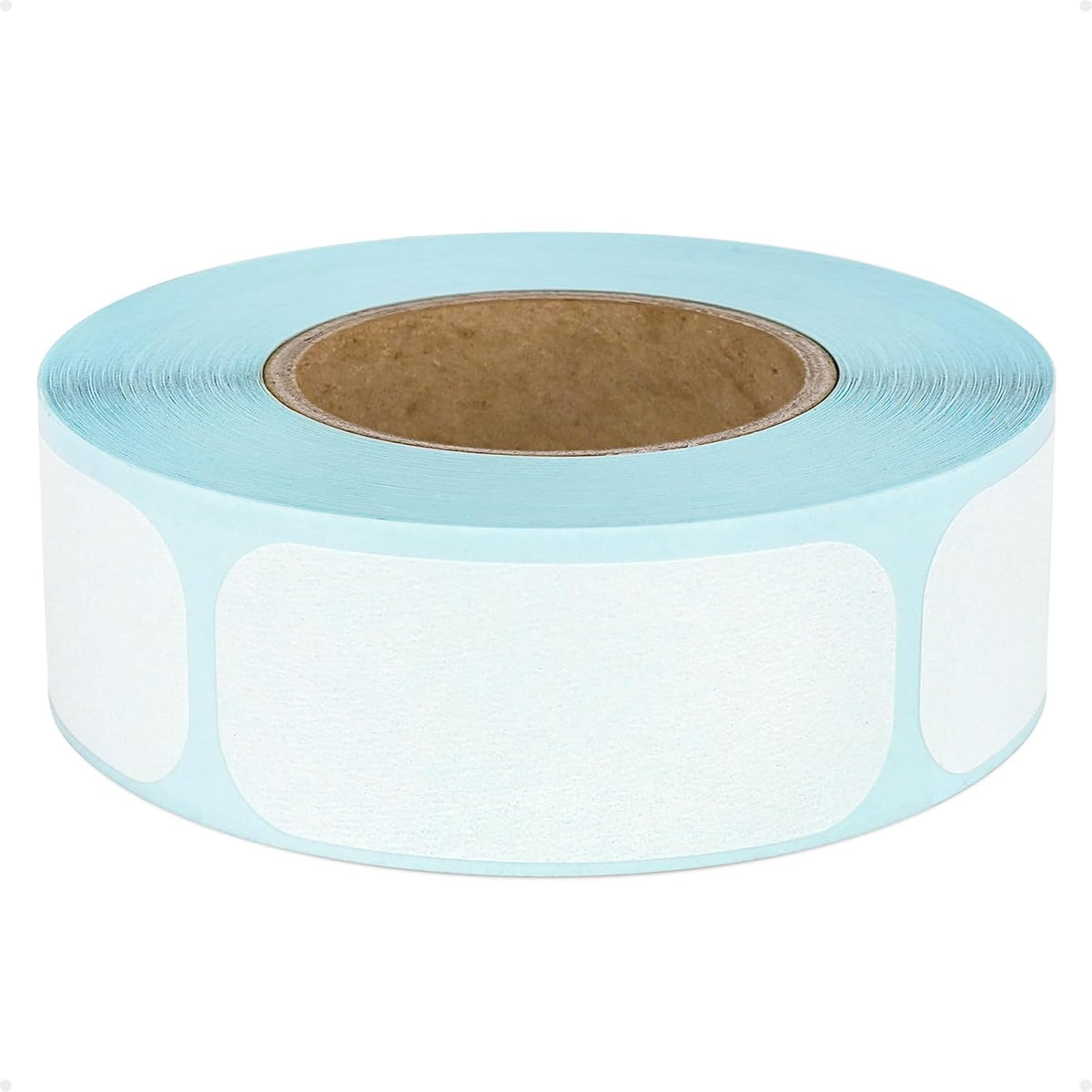 500 pcs Dissolvable Food Labels, 0.75" x 1.75" | BPA-Free Water Dissolving Labels, No Residue, Ideal for Freezer Meal Prep Containers, Glass Jars & Storage Bags