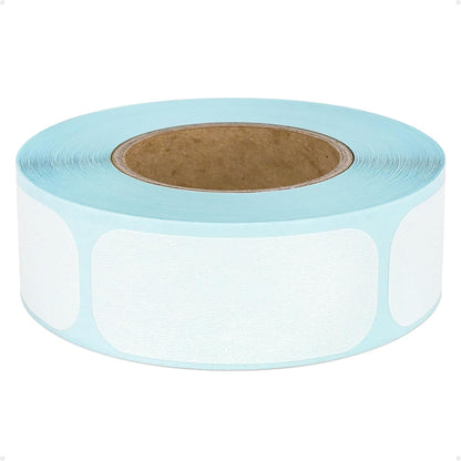 500 pcs Dissolvable Food Labels, 0.75" x 1.75" | BPA-Free Water Dissolving Labels, No Residue, Ideal for Freezer Meal Prep Containers, Glass Jars & Storage Bags