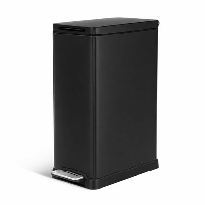 12 Gallon Kitchen Trash Can with Slim Fit Design