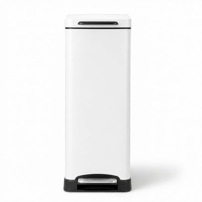 12 Gallon Kitchen Trash Can with Slim Fit Design