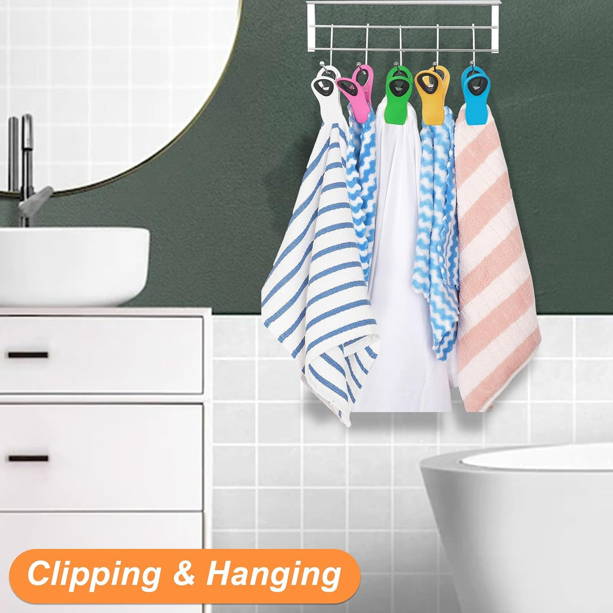 Chip Clips Bag Clips, Magnetic Bag Clip for Food Storage