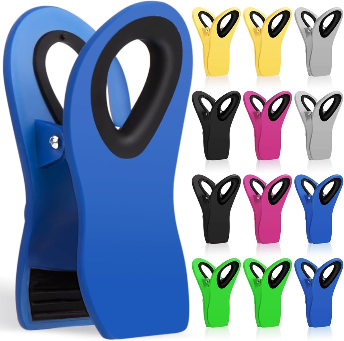Chip Clips Bag Clips, Magnetic Bag Clip for Food Storage