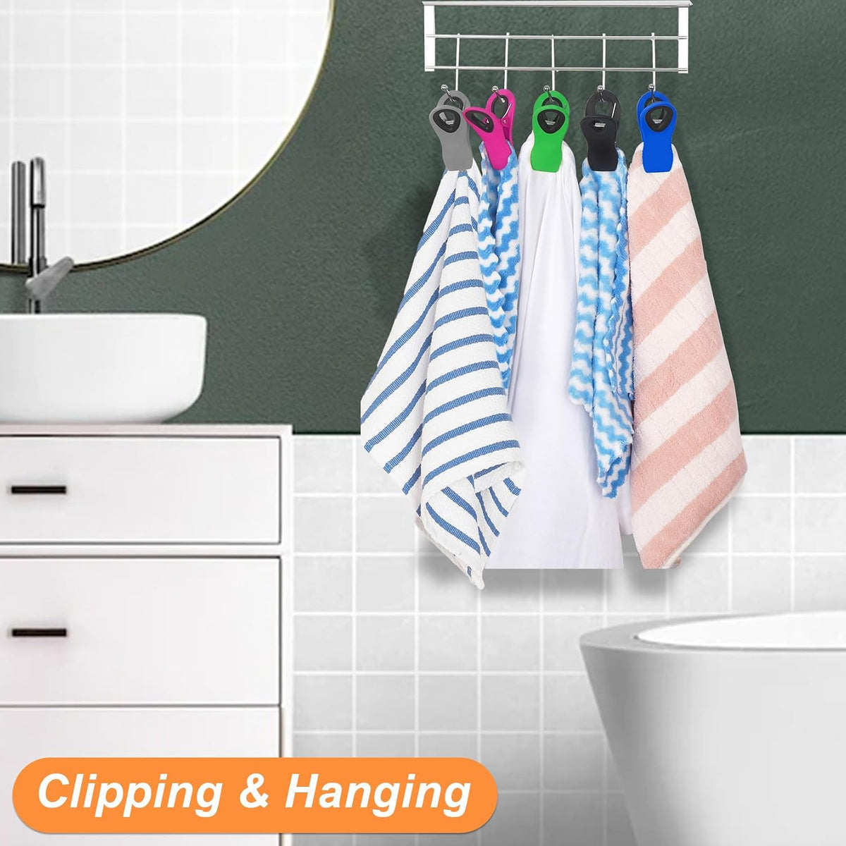 Chip Clips Bag Clips, Magnetic Bag Clip for Food Storage