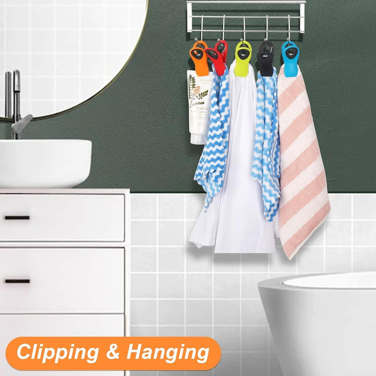 Chip Clips Bag Clips, Magnetic Bag Clip for Food Storage