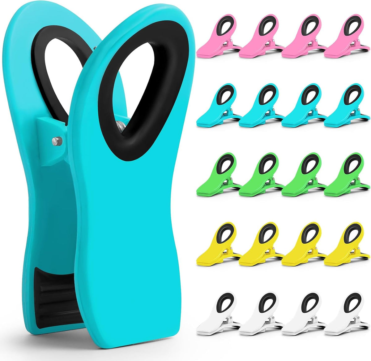 Chip Clips Bag Clips, Magnetic Bag Clip for Food Storage