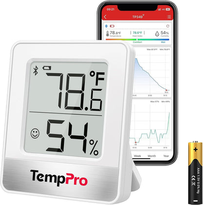 TempAir Digital Hygrometer Indoor Thermometer