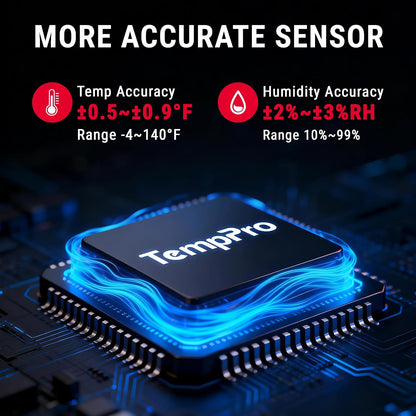 TempAir Digital Hygrometer Indoor Thermometer