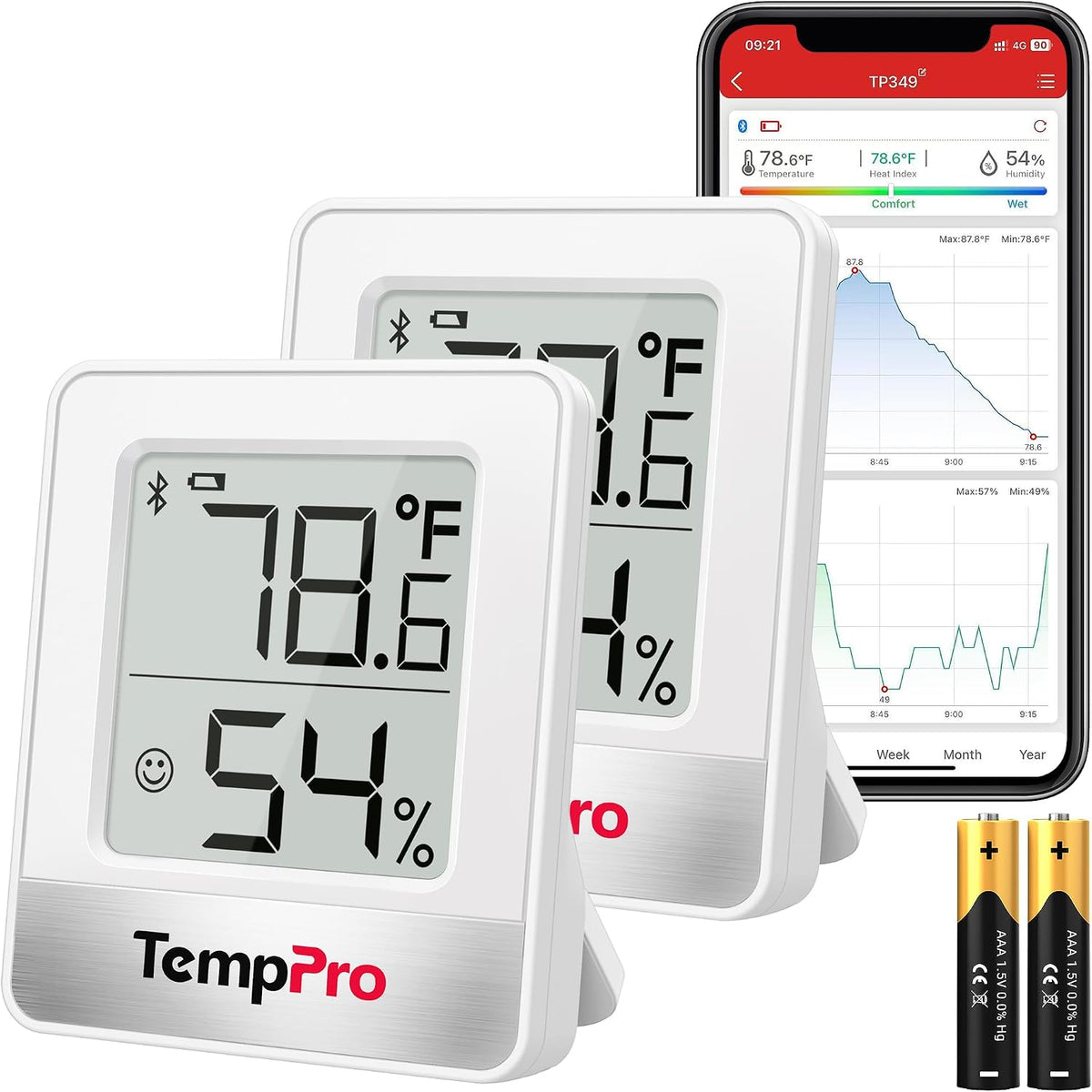 TempAir Digital Hygrometer Indoor Thermometer