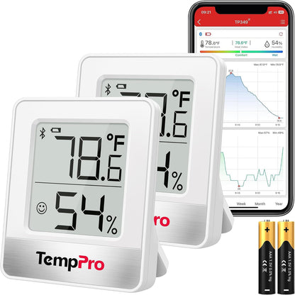 TempAir Digital Hygrometer Indoor Thermometer