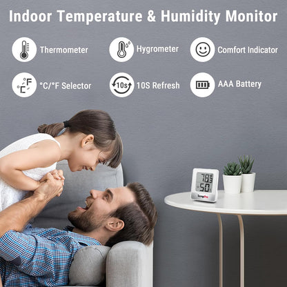 TempAir Digital Hygrometer Indoor Thermometer