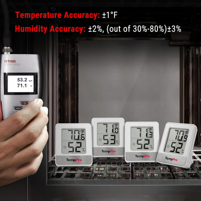 TempAir Digital Hygrometer Indoor Thermometer
