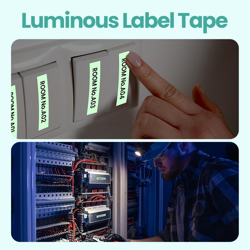 D30 Label Tape, Black on Transparent Clear Sticker Thermal Paper | for D30 D35 Q30 Q30S Label Maker, Self-Adhesive Label Maker Tape, 14mm x 30mm (0.55 x 1.18 Inch) 210 Labels/Roll, 3-Roll