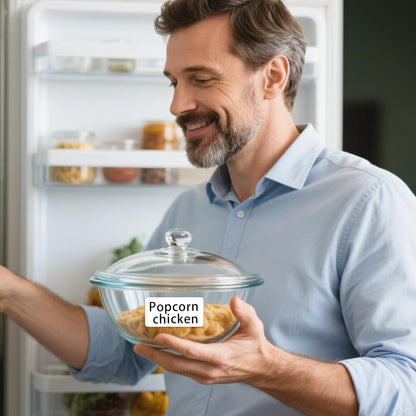 1000 Blank Removable Freezer Labels,Date Label 1x2 Inch Food Storage Stickers,Water Oil Resistant Easy Clean Leaves no Residue,for Kitchen,Restaurants,Markets,Food Containers,Jars