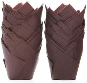 150pcs Tulip Cupcake Liners Parchment Paper Muffin Cups for Baking