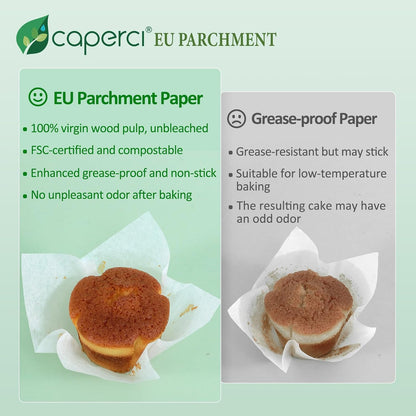 150pcs Tulip Cupcake Liners Parchment Paper Muffin Cups for Baking