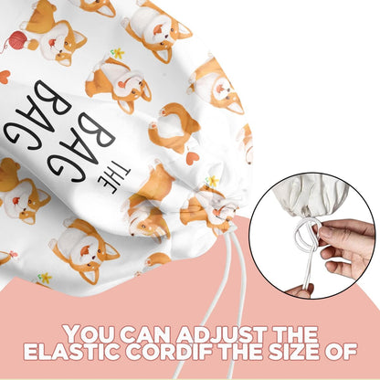 Mushroom Plastic Bag Holder, Christmas Butterfly Gifts for Women Mom Sister | Wall Mount Grocery Bag Holder for Plastic Storage bag, Storage Organizer Reusable Grocery Bags, Pull Rope Free Adjustment