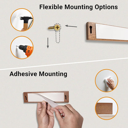 Wooden Magnetic Knife Holder - 8" Magnetic Knife Strips for Wall - knife storage kitchen accessories (8 inch)