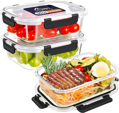 35OZ Glass Food Storage Container