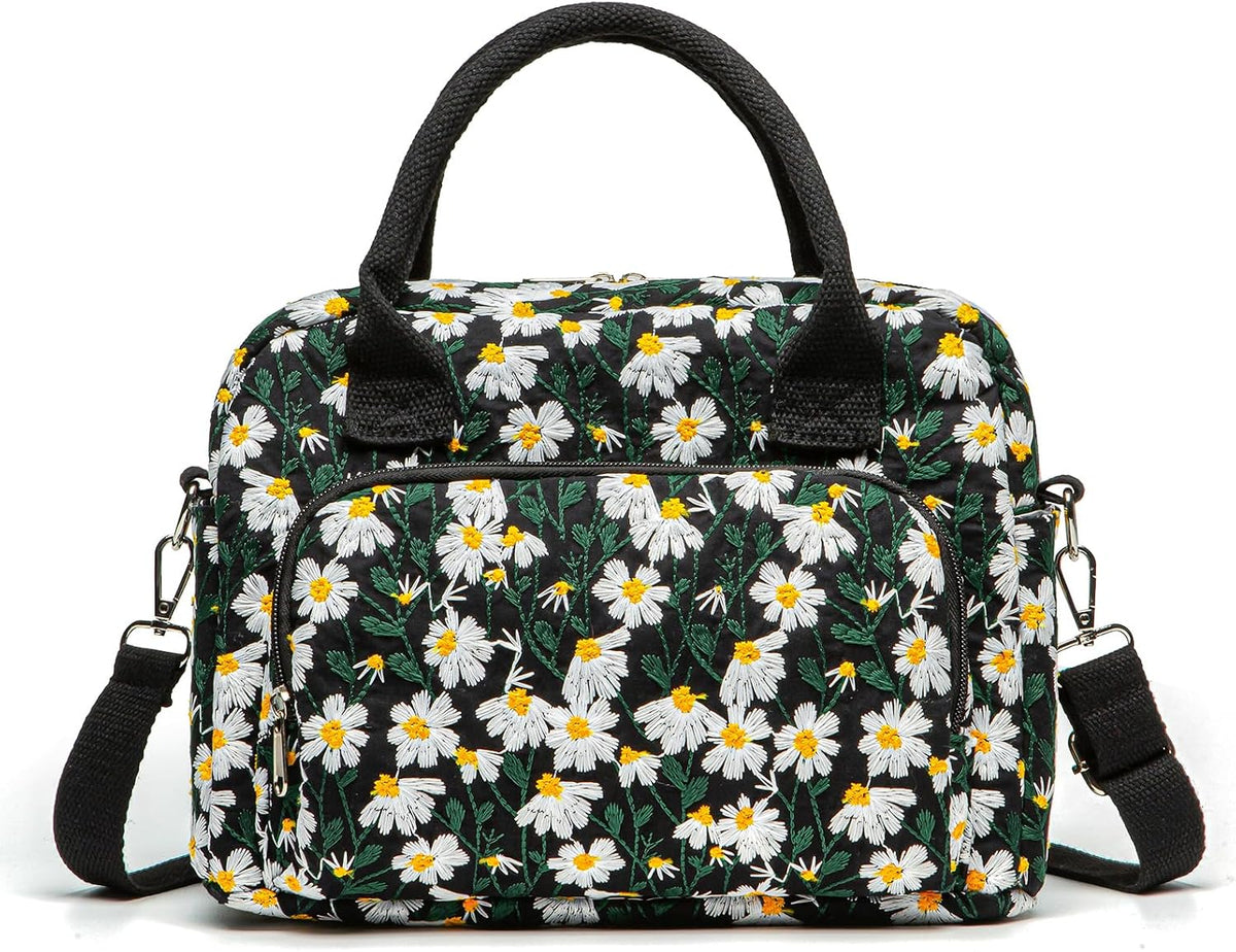 Insulated Lunch Bag for Women Men Large Reusable Lunch Box Adult Leakproof Portable Cooler Tote Bags for Work Picnic