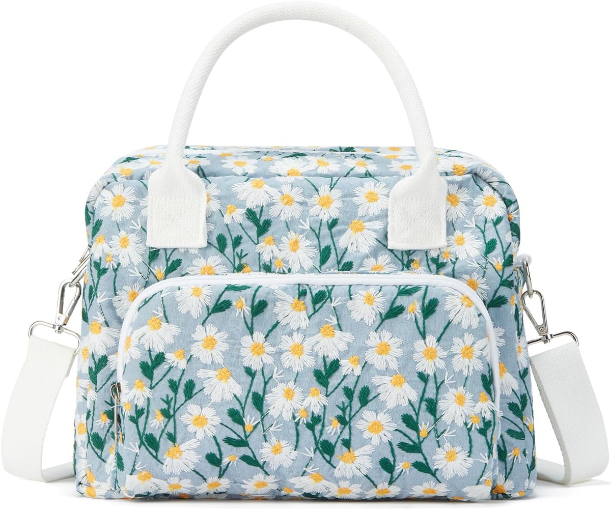 Insulated Lunch Bag for Women Men Large Reusable Lunch Box Adult Leakproof Portable Cooler Tote Bags for Work Picnic