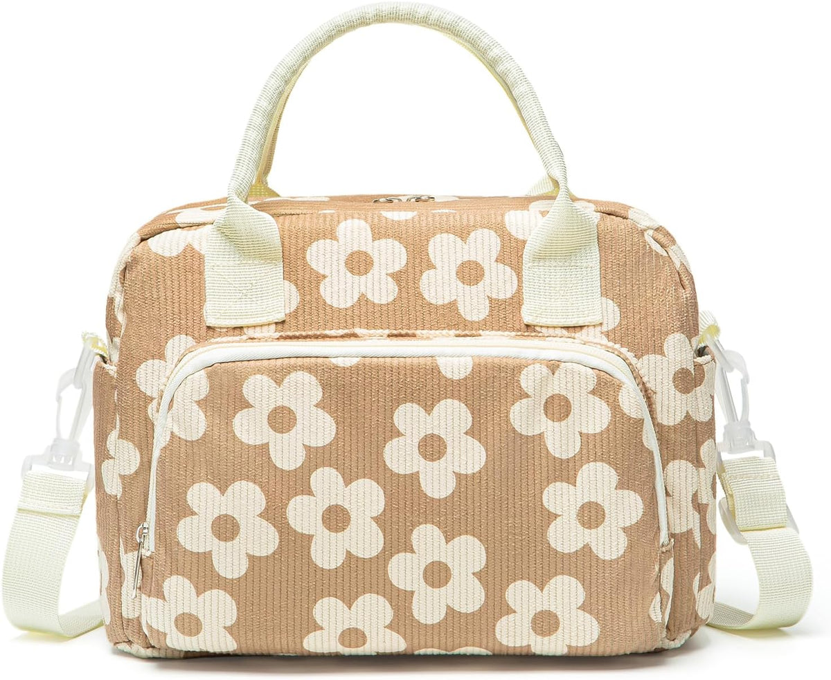 Insulated Lunch Bag for Women Men Large Reusable Lunch Box Adult Leakproof Portable Cooler Tote Bags for Work Picnic