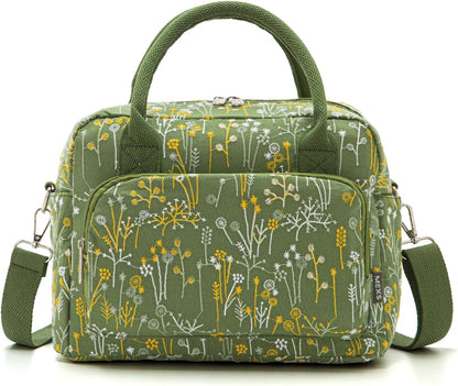 Insulated Lunch Bag for Women Men Large Reusable Lunch Box Adult Leakproof Portable Cooler Tote Bags for Work Picnic