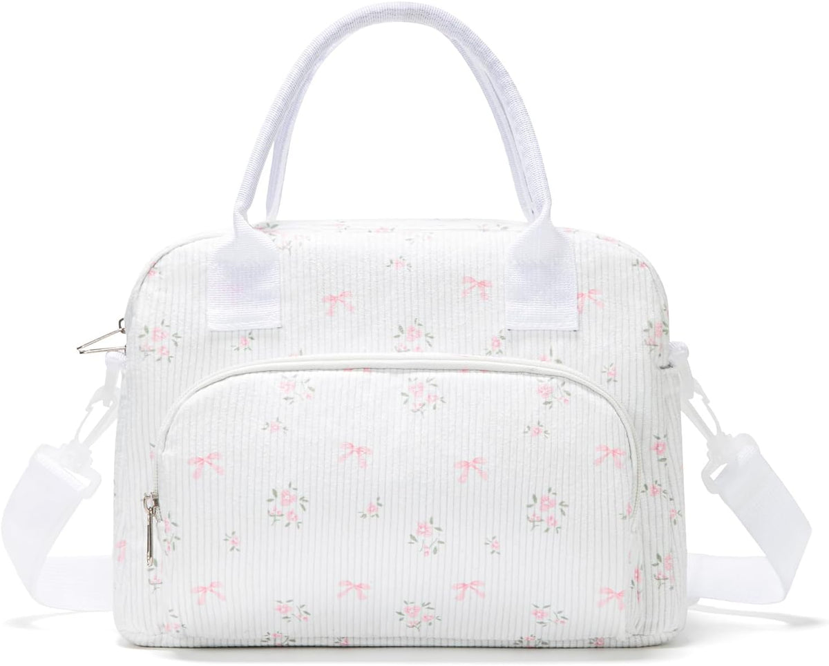 Insulated Lunch Bag for Women Men Large Reusable Lunch Box Adult Leakproof Portable Cooler Tote Bags for Work Picnic