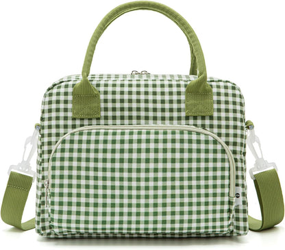 Insulated Lunch Bag for Women Men Large Reusable Lunch Box Adult Leakproof Portable Cooler Tote Bags for Work Picnic