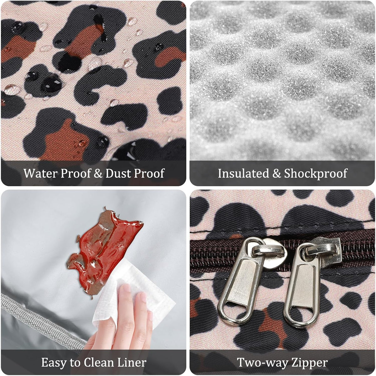 Insulated Lunch Bag for Women Men Large Reusable Lunch Box Adult Leakproof Portable Cooler Tote Bags for Work Picnic
