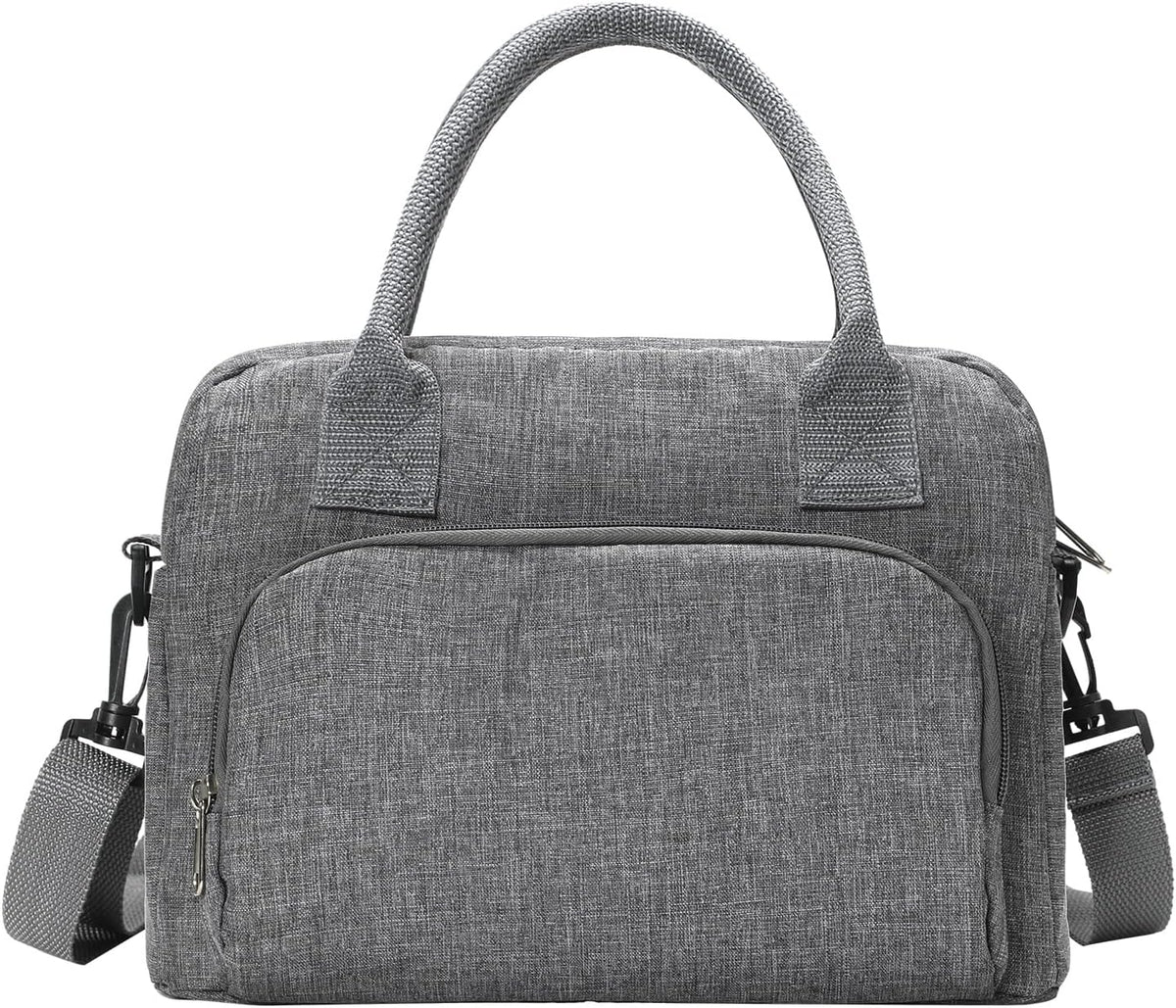 Insulated Lunch Bag for Women Men Large Reusable Lunch Box Adult Leakproof Portable Cooler Tote Bags for Work Picnic