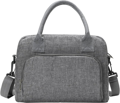 Insulated Lunch Bag for Women Men Large Reusable Lunch Box Adult Leakproof Portable Cooler Tote Bags for Work Picnic