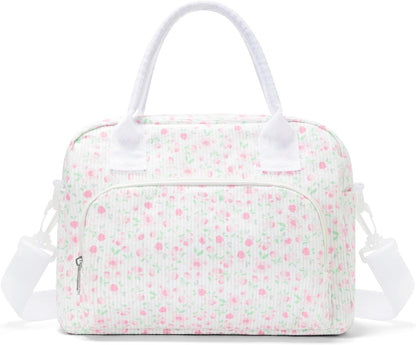 Insulated Lunch Bag for Women Men Large Reusable Lunch Box Adult Leakproof Portable Cooler Tote Bags for Work Picnic