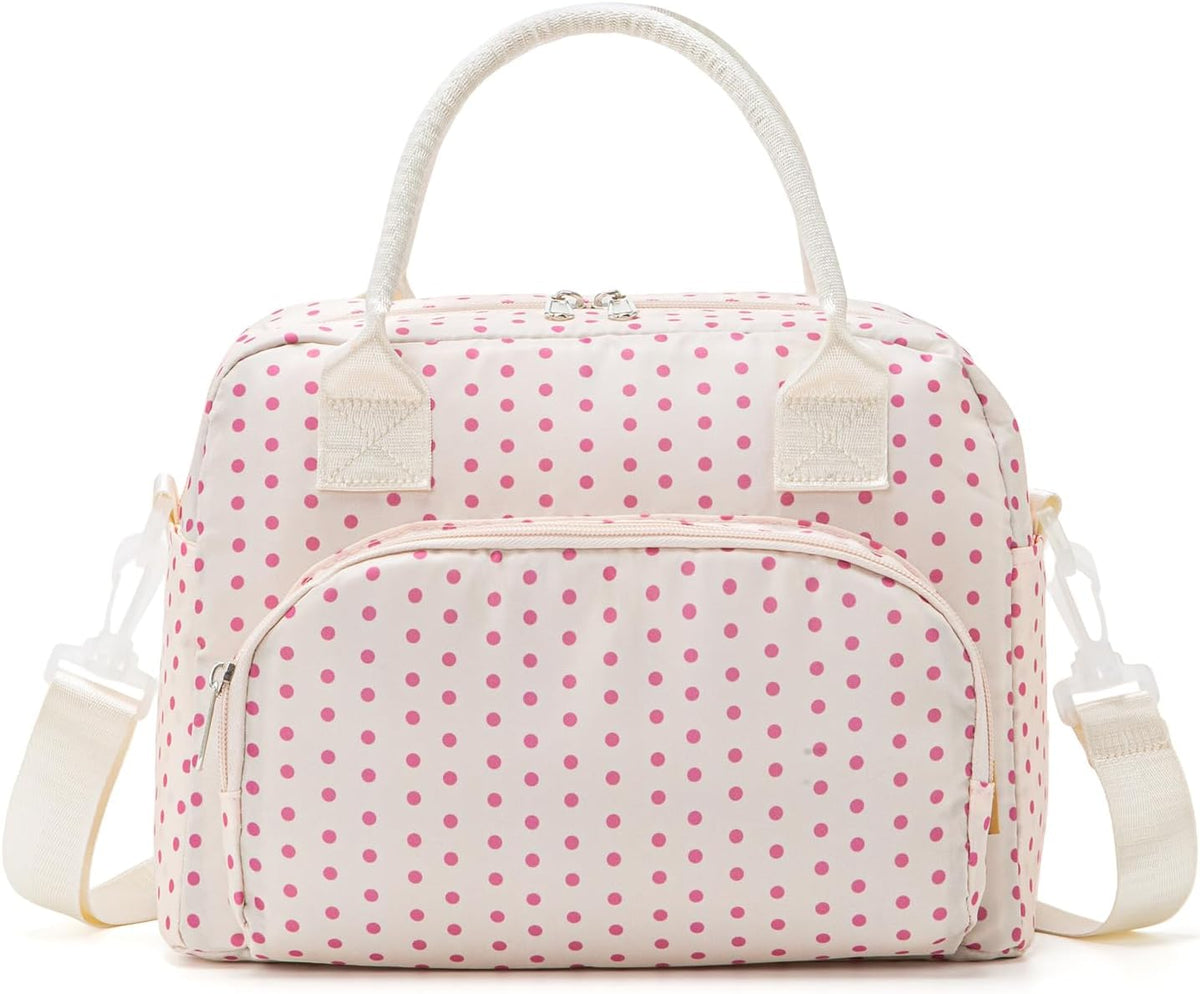 Insulated Lunch Bag for Women Men Large Reusable Lunch Box Adult Leakproof Portable Cooler Tote Bags for Work Picnic