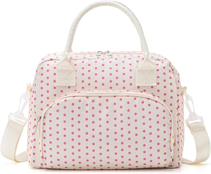 Insulated Lunch Bag for Women Men Large Reusable Lunch Box Adult Leakproof Portable Cooler Tote Bags for Work Picnic