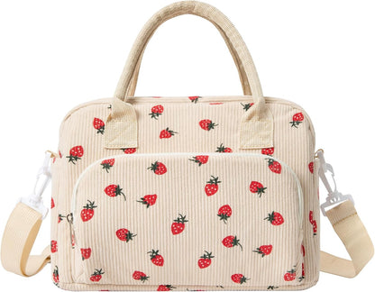 Insulated Lunch Bag for Women Men Large Reusable Lunch Box Adult Leakproof Portable Cooler Tote Bags for Work Picnic