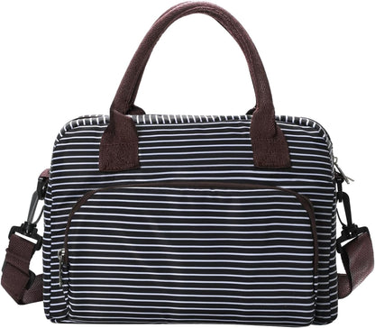 Insulated Lunch Bag for Women Men Large Reusable Lunch Box Adult Leakproof Portable Cooler Tote Bags for Work Picnic