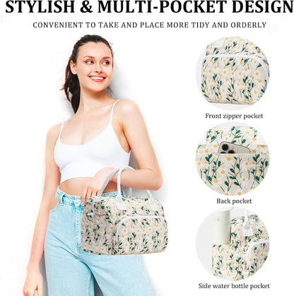 Insulated Lunch Bag for Women Men Large Reusable Lunch Box Adult Leakproof Portable Cooler Tote Bags for Work Picnic
