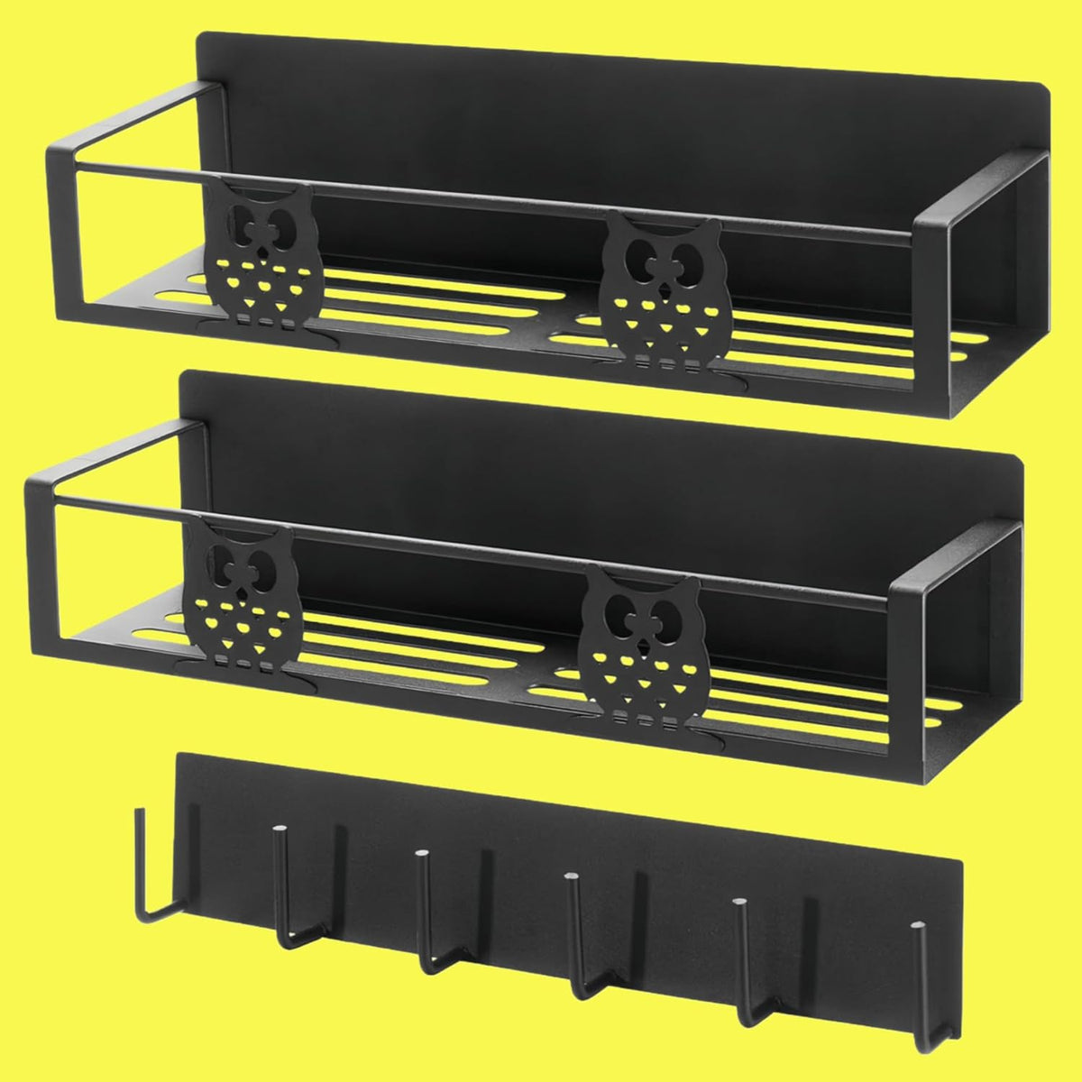 Magnetic Spice Rack for Refrigerator,Space Saving Kitchen Organizer Shelf
