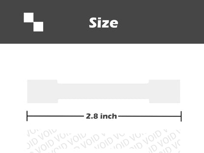 Crystal Clear Sealing Label Transparent Blank Tamper Proof Labels Bone Shape Package Seal Self Adhesive Security Warranty Void Tamper evident Stickers (120pcs)