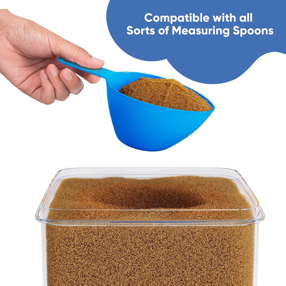 Extra Large Airtight Food Storage Containers with Lids, Pack of 2, 6.5L, 220Oz, Airtight Kitchen and Pantry Bulk Canisters for Flour, Sugar, Rice, and Baking Supplies - Transparent