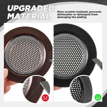 3 Pcs Sink Plug Stopper Disposal Drain Strainer,Silver