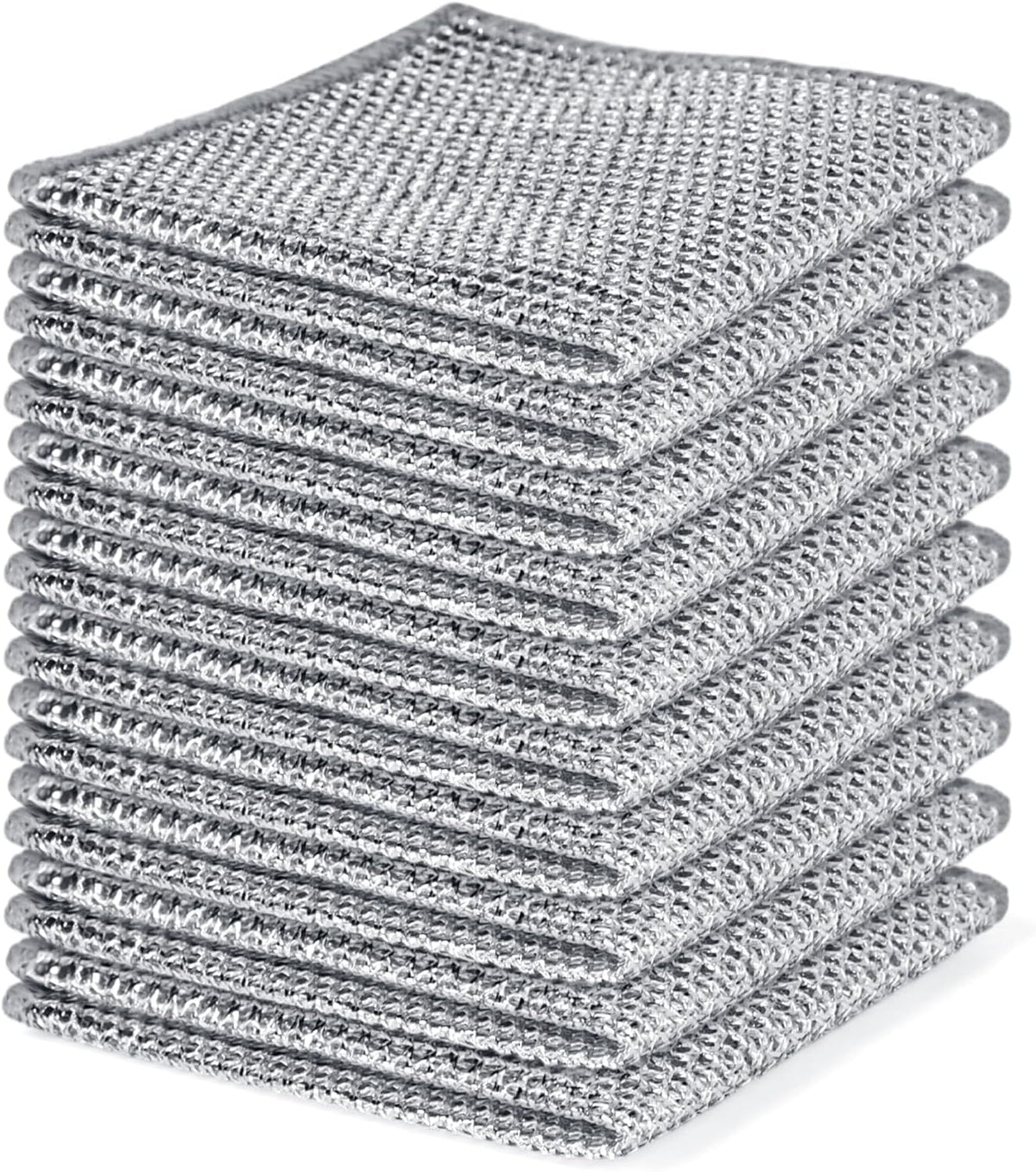 Non-Scratch Steel Wool Dishcloths Kitchen Scrubbers