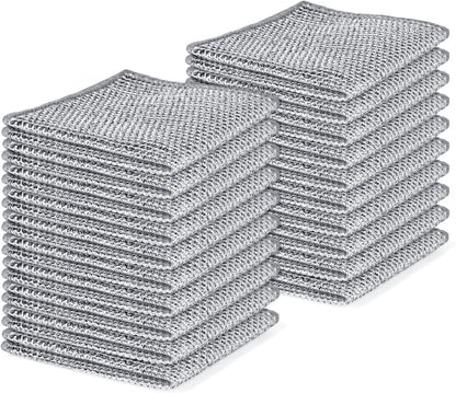 Non-Scratch Steel Wool Dishcloths Kitchen Scrubbers