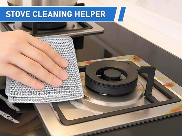 Non-Scratch Steel Wool Dishcloths Kitchen Scrubbers