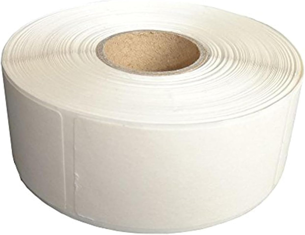 500 Pcs Blank White 1 x 2 Inch Dissolvable Labels