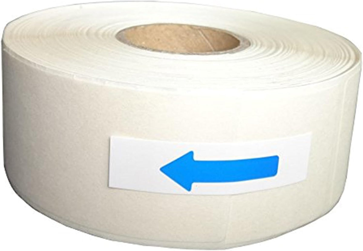 500 Pcs Blank White 1 x 2 Inch Dissolvable Labels