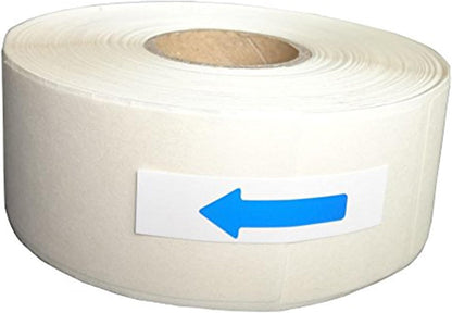 500 Pcs Blank White 1 x 2 Inch Dissolvable Labels